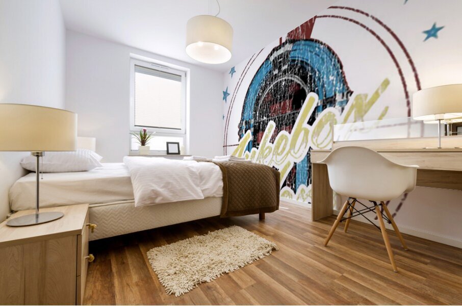 Foreigner 55 Mural print
