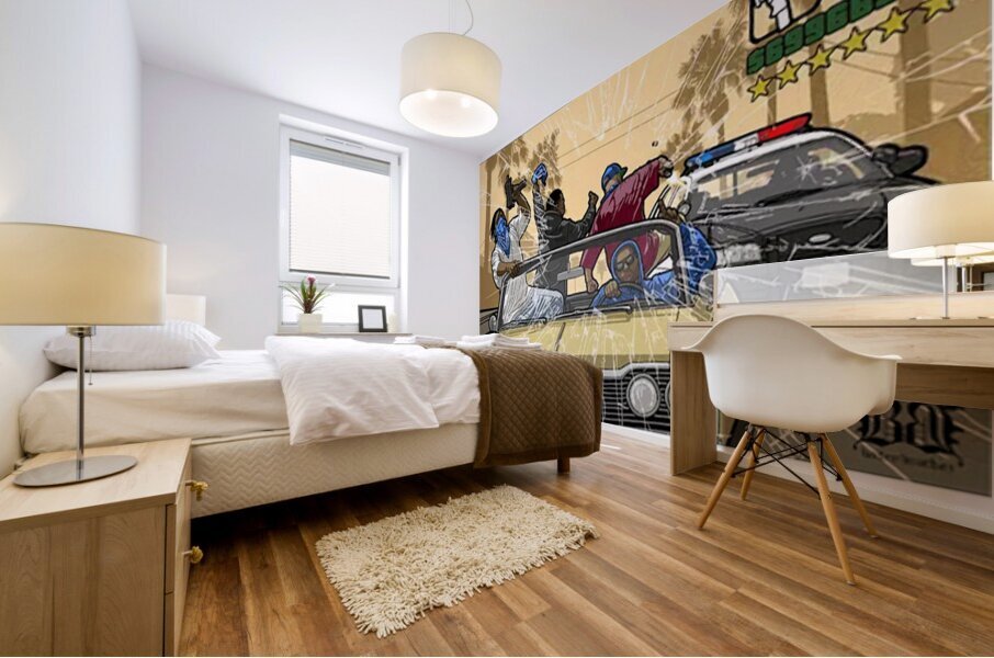 Grand Theft Auto 20 Mural print