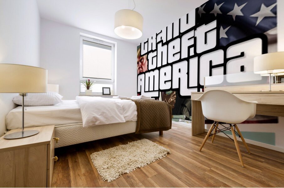 Grand Theft Auto 21 Mural print