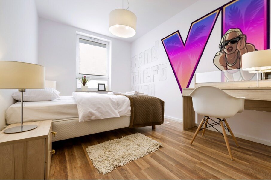 Grand Theft Auto 49 Mural print