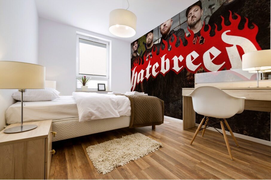 Hatebreed 6 Mural print