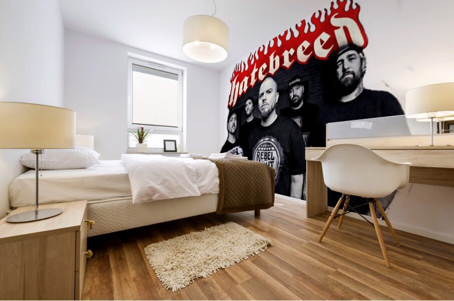 Hatebreed 17 Mural print