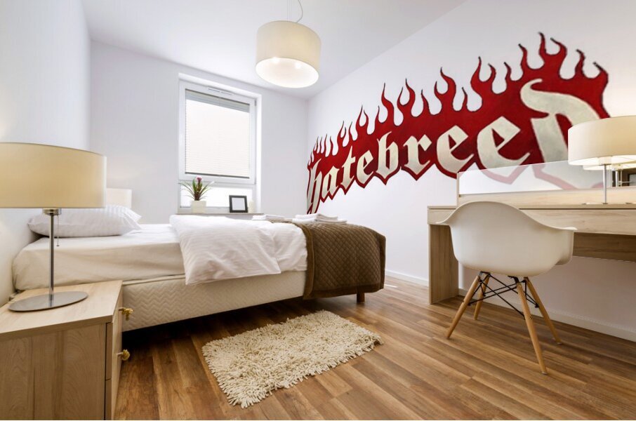 Hatebreed 9 Mural print