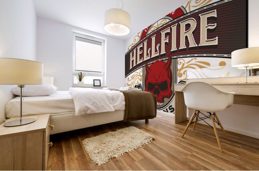 Hellfire Club 3 Mural print