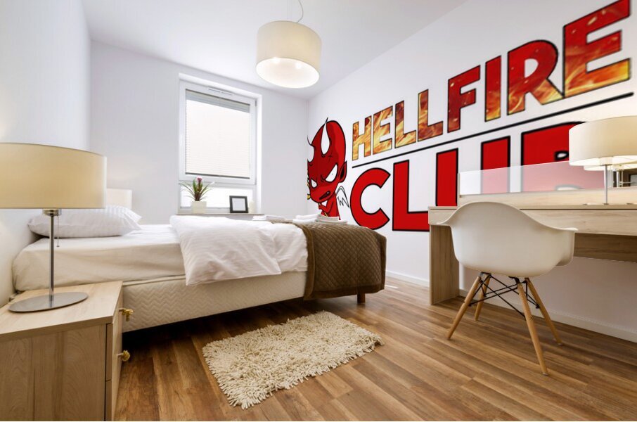 Hellfire Club 48 Mural print