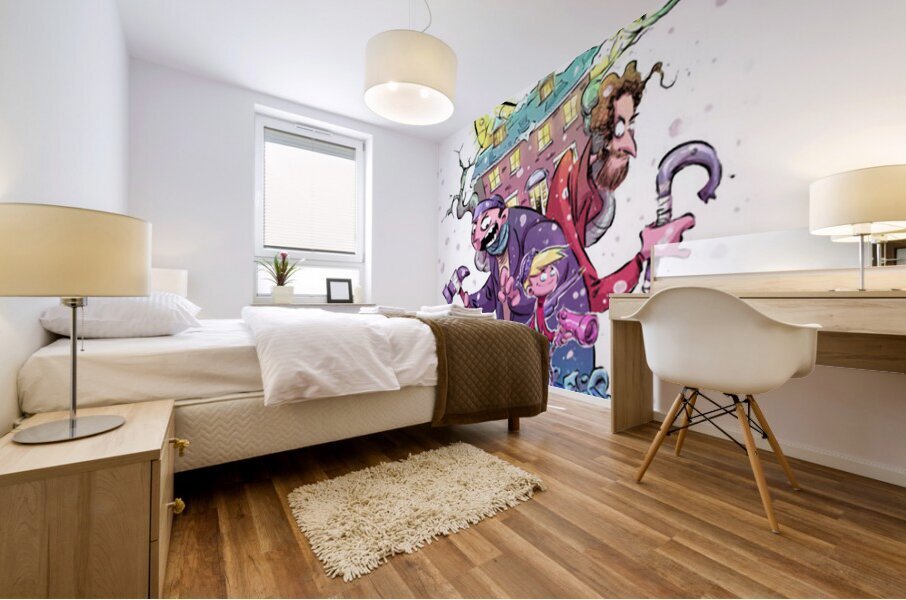Home Alone 54 Mural print