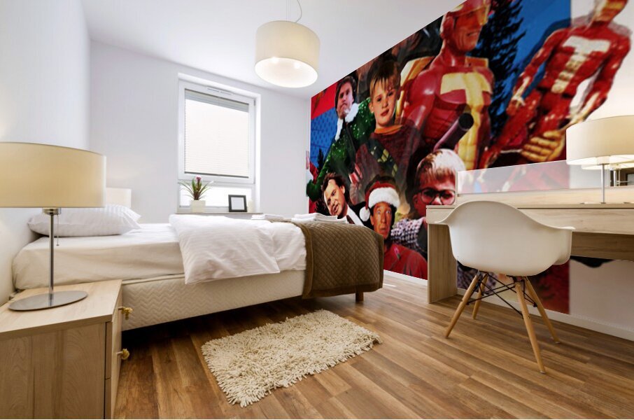 Home Alone 3 Mural print