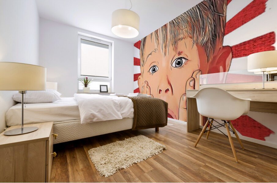 Home Alone 4 Mural print