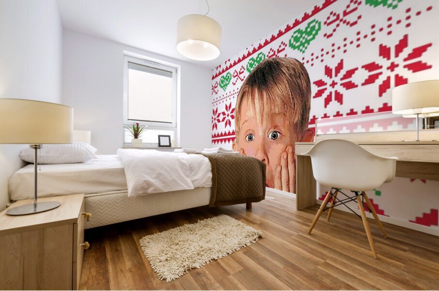 Home Alone 32 Mural print