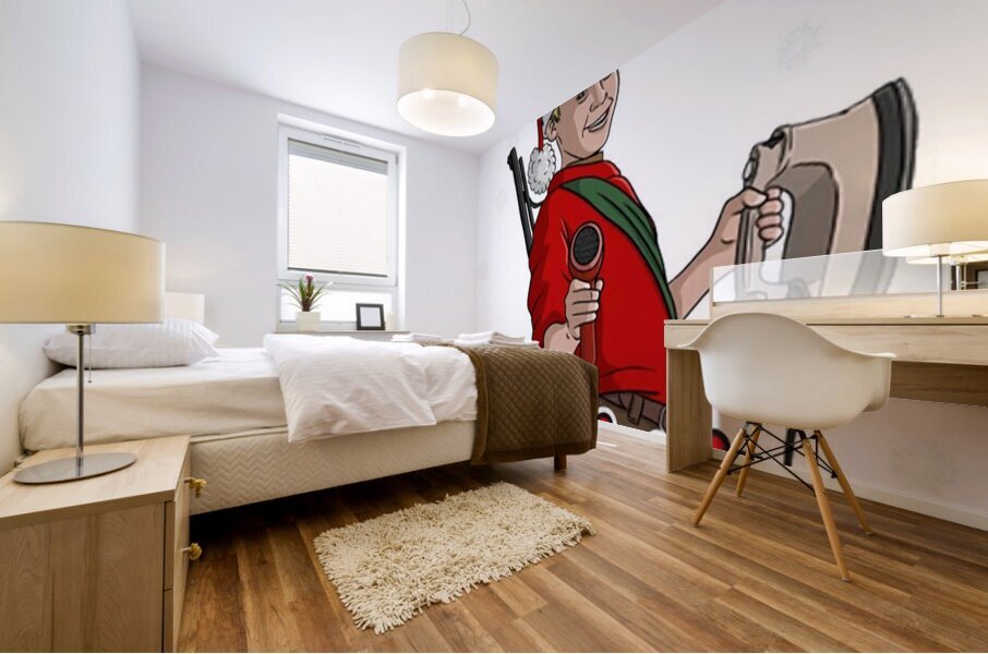 Home Alone 67 Mural print