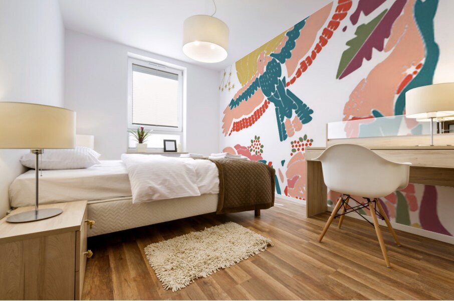 Khruangbin 4 Mural print