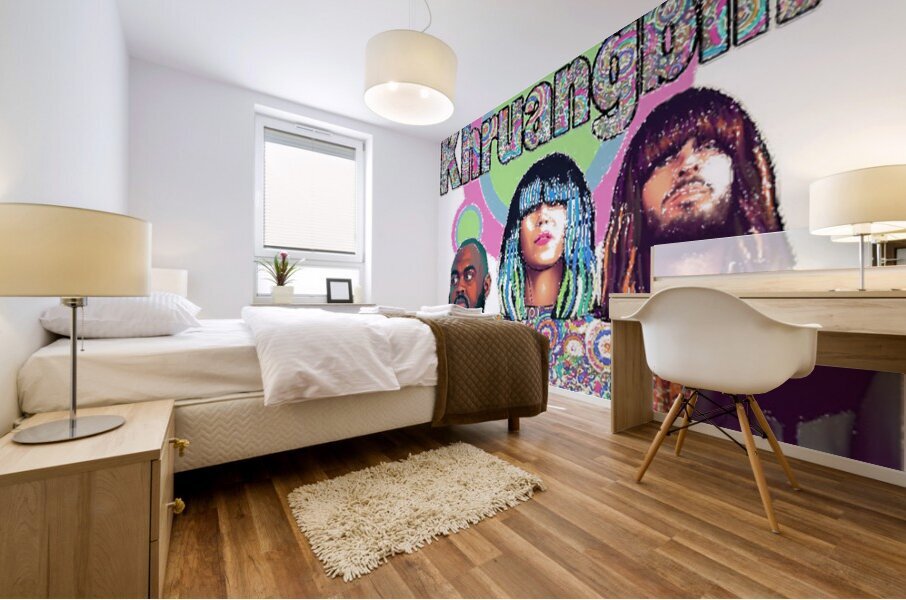 Khruangbin 14 Mural print
