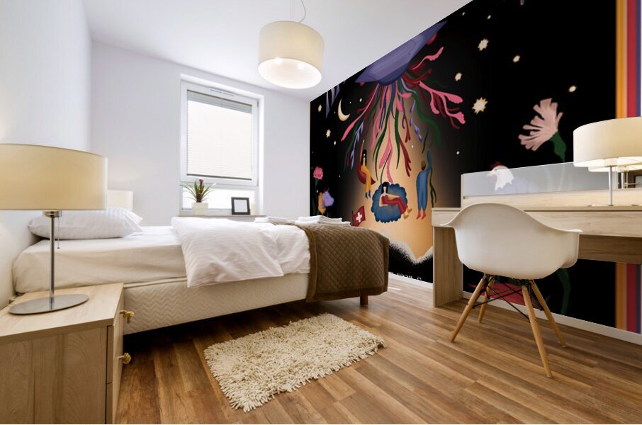 Khruangbin 25 Mural print