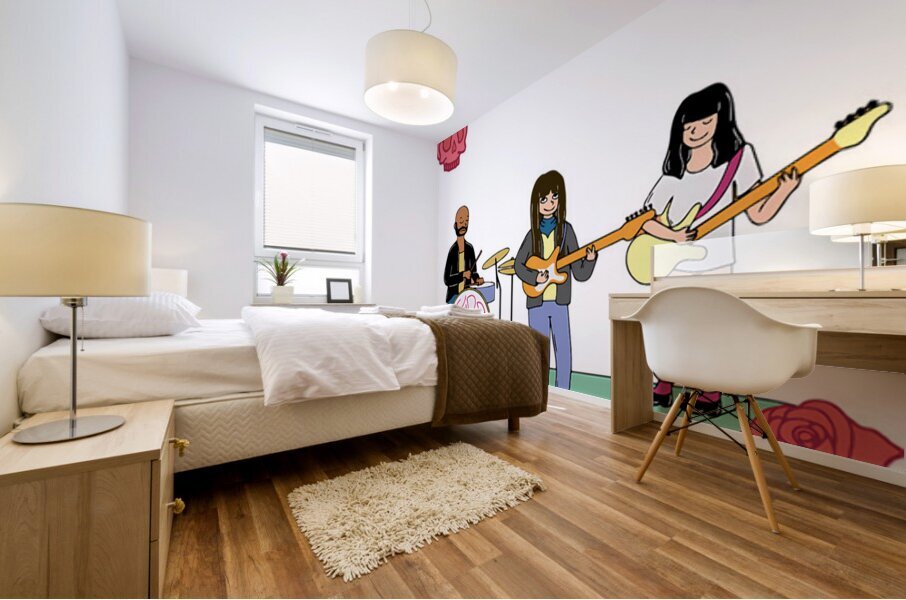 Khruangbin 42 Mural print