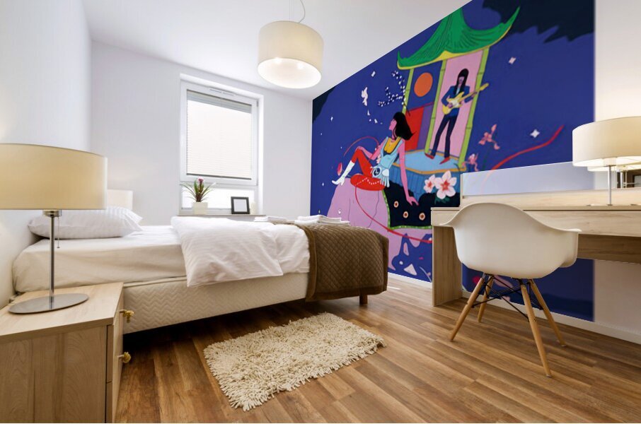 Khruangbin 47 Mural print