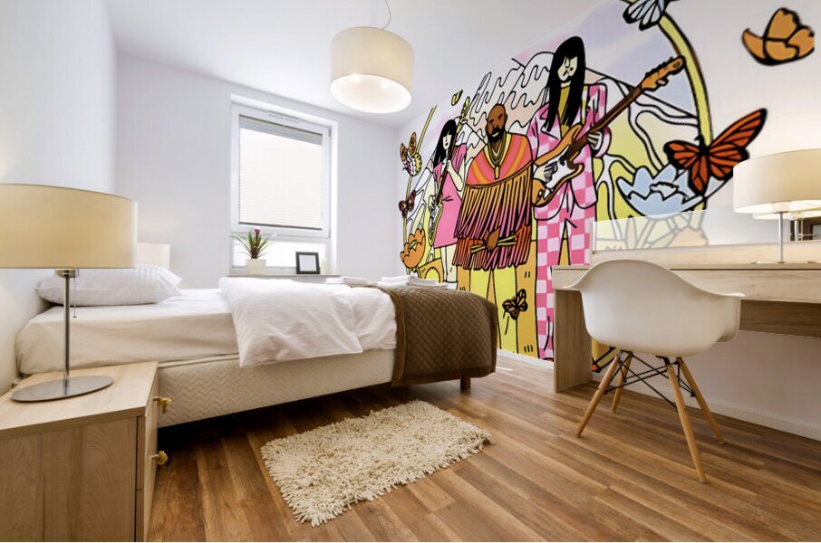 Khruangbin 49 Mural print