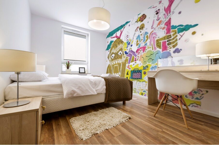 Khruangbin 51 Mural print