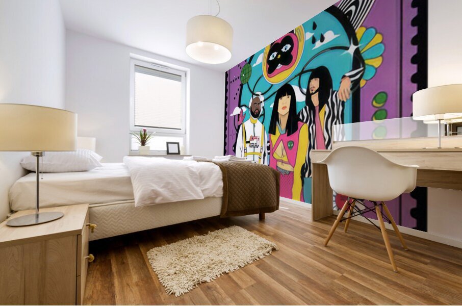 Khruangbin 57 Mural print
