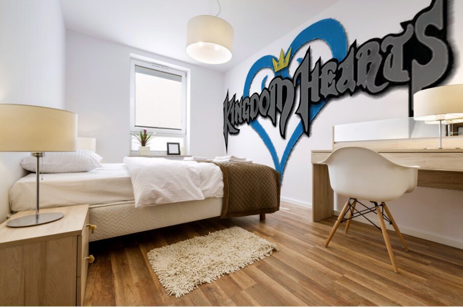Kingdom Hearts 21 Mural print