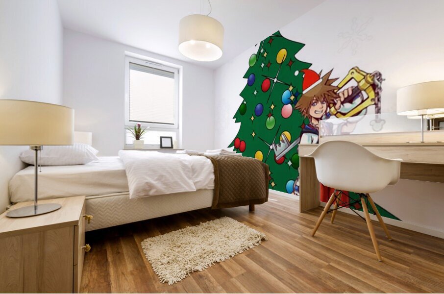Kingdom Hearts 18 Mural print
