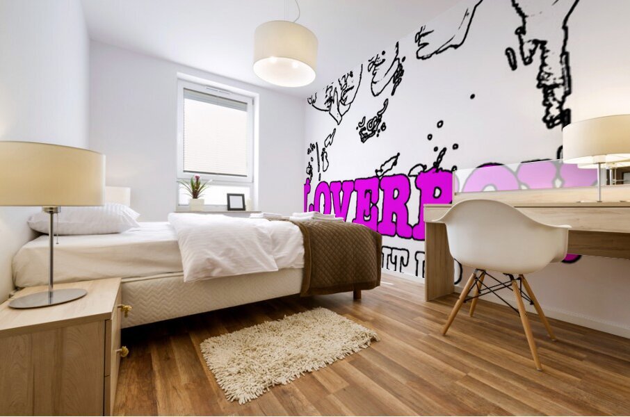 Loverboy 2 Mural print