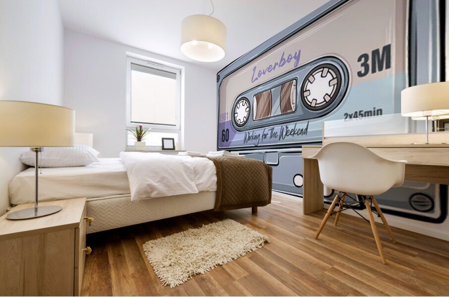 Loverboy 17 Mural print