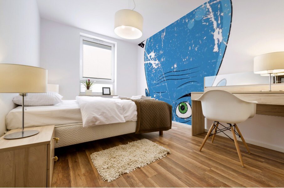 Megamind 4 Mural print