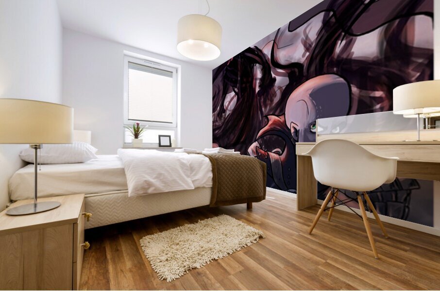 Megamind 9 Mural print