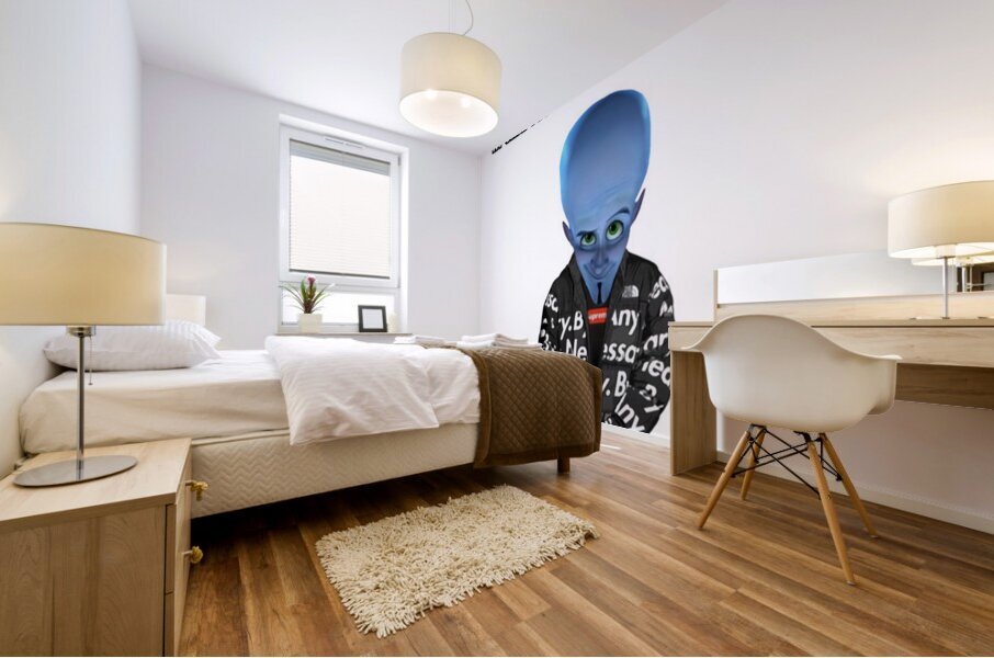 Megamind 26 Mural print