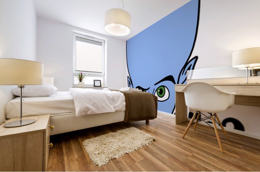 Megamind 31 Mural print