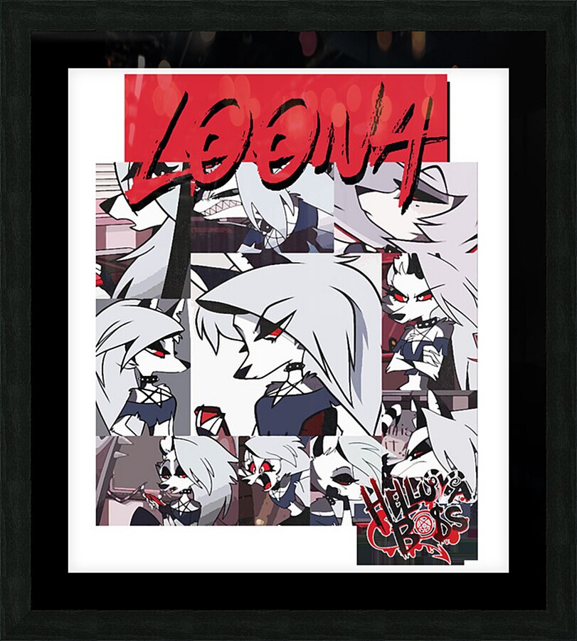 Helluva Boss Picture Frame print