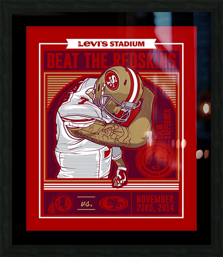 49ers Picture Frame print