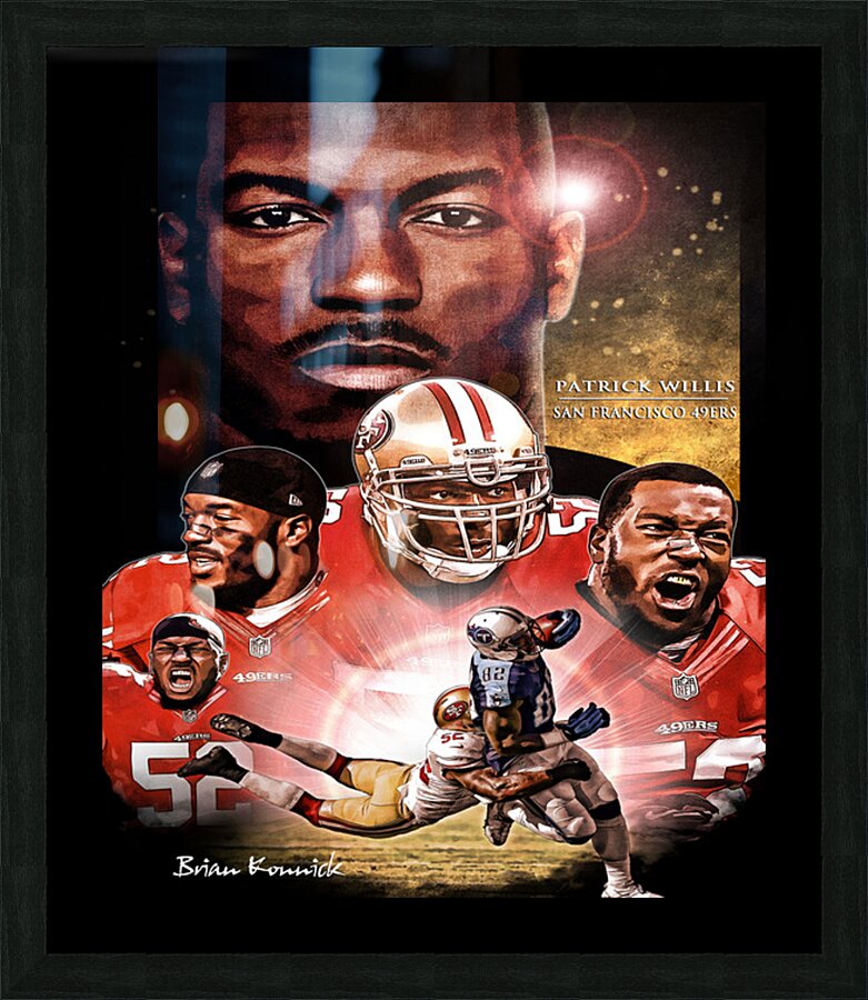 san francisco Picture Frame print