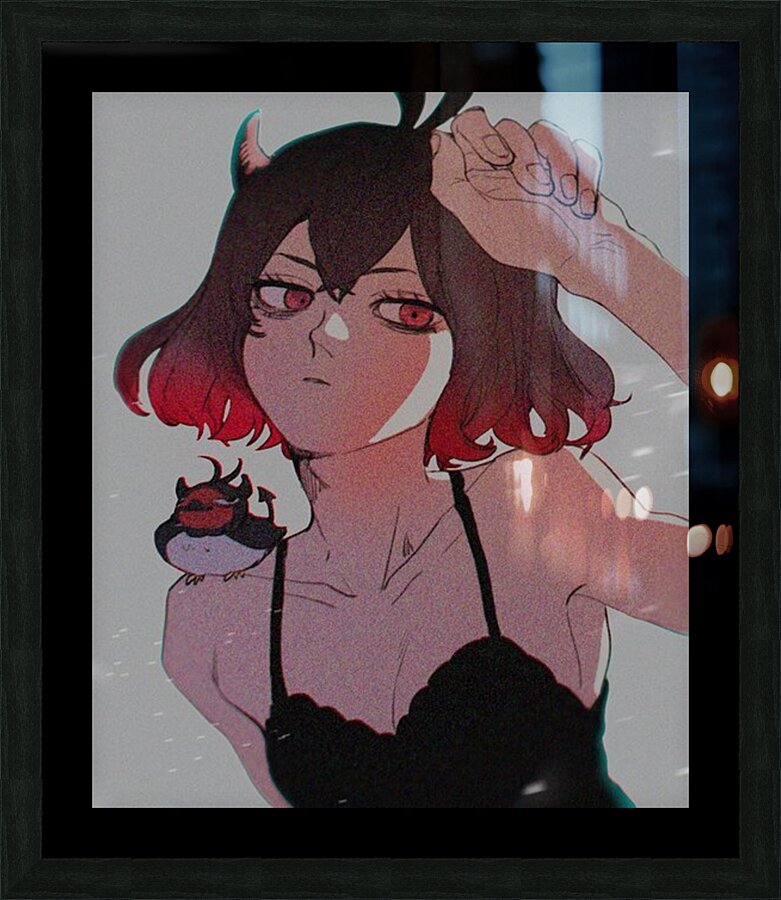 Nero Picture Frame print