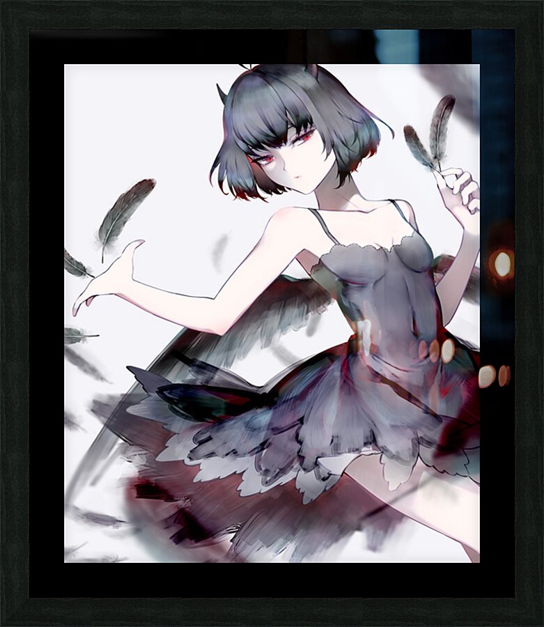 Nero - black clover Picture Frame print