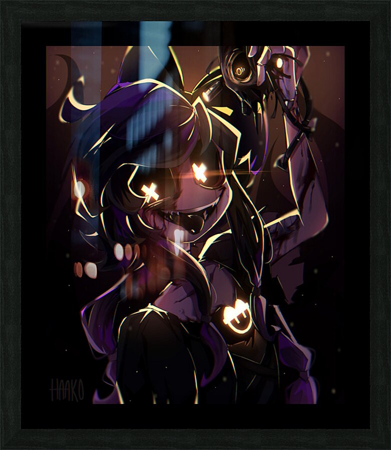 murder drones Picture Frame print