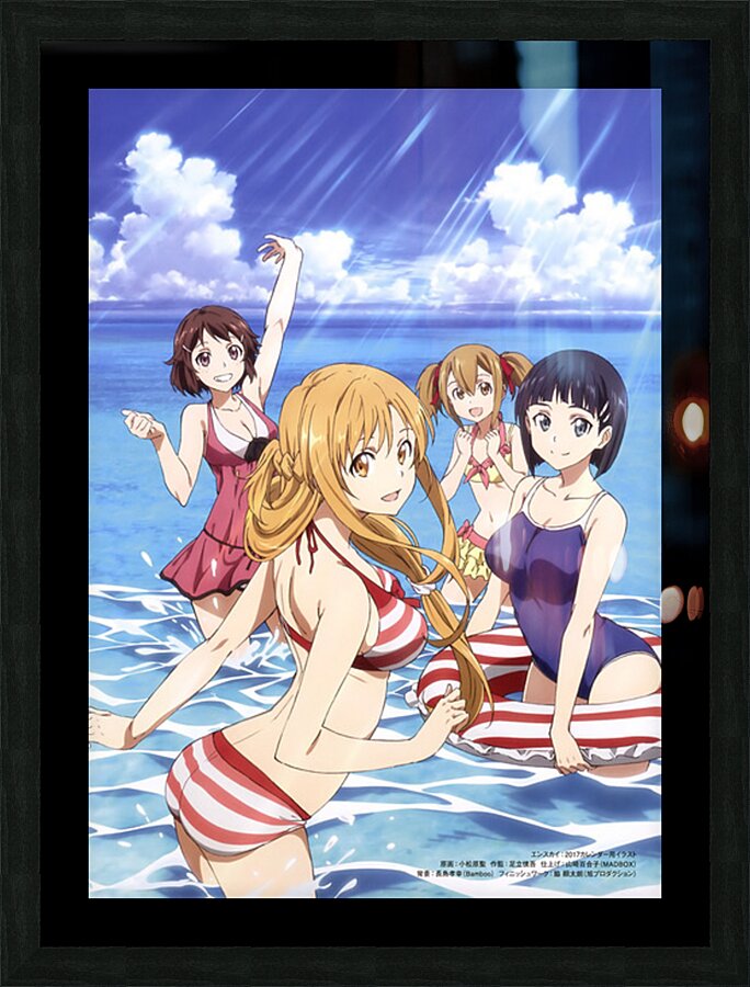 sword art online Picture Frame print