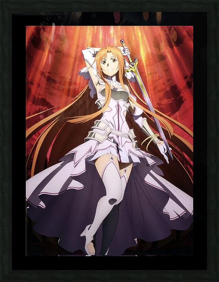 sword art online Picture Frame print