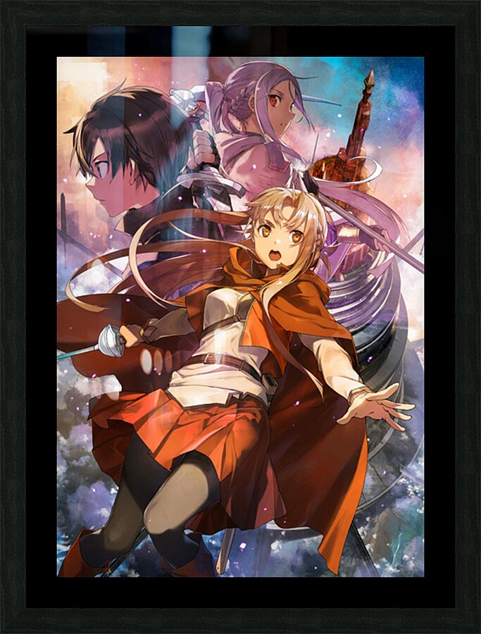 sword art online Picture Frame print