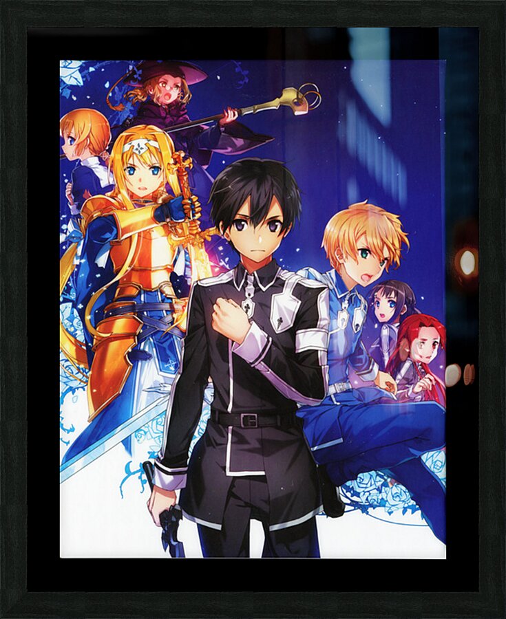sword art online Picture Frame print