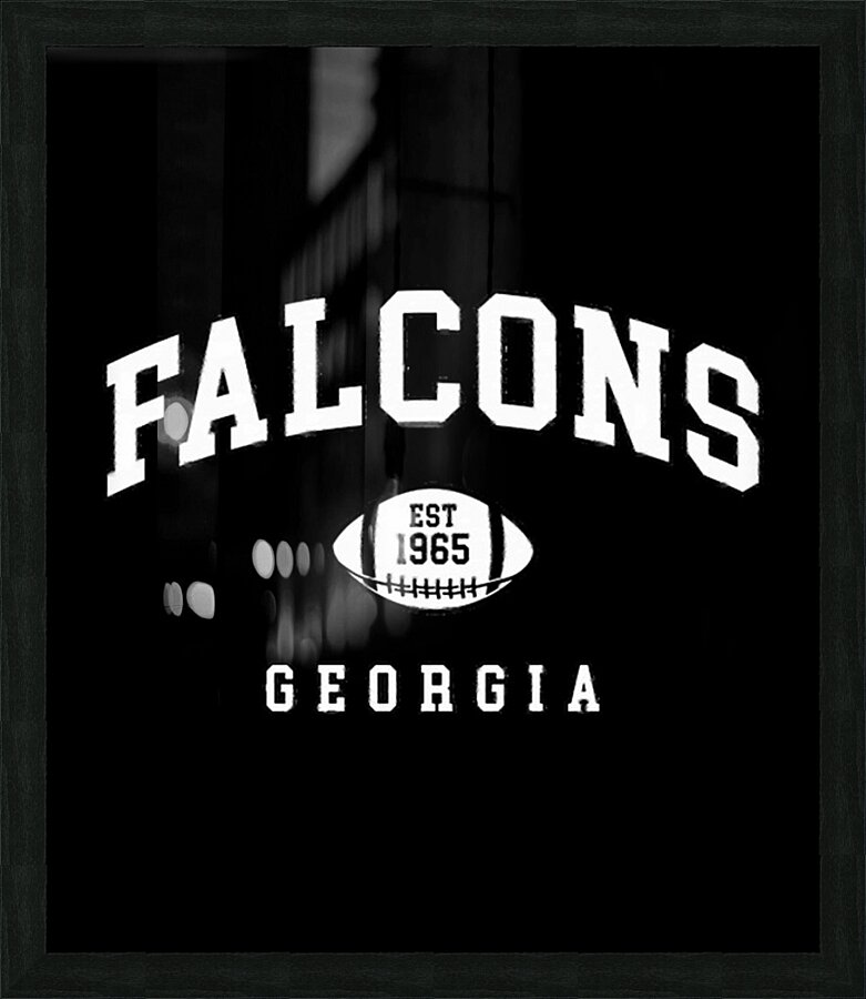 The Falcons Picture Frame print
