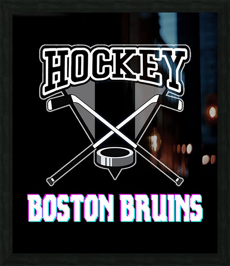 BostonB Picture Frame print