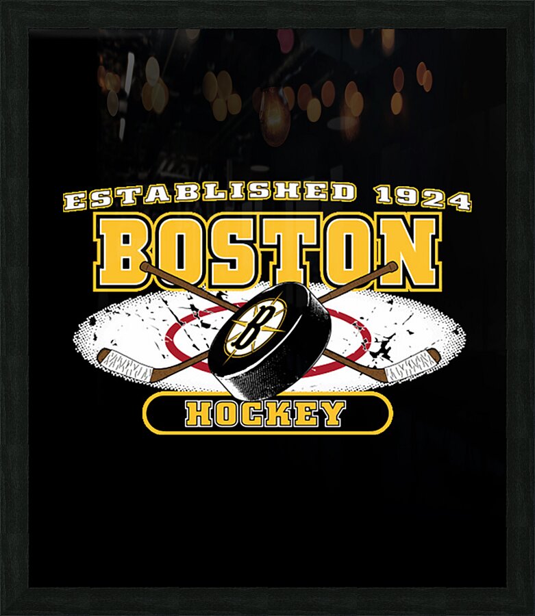 Bruins Picture Frame print