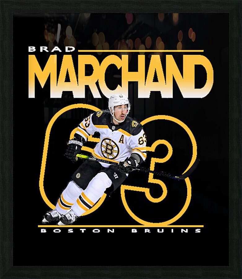 Brad Marchand Picture Frame print