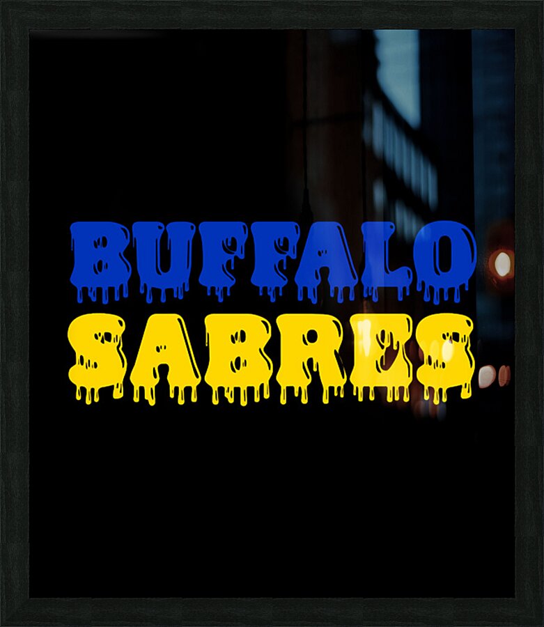 Buffalo sabres Picture Frame print