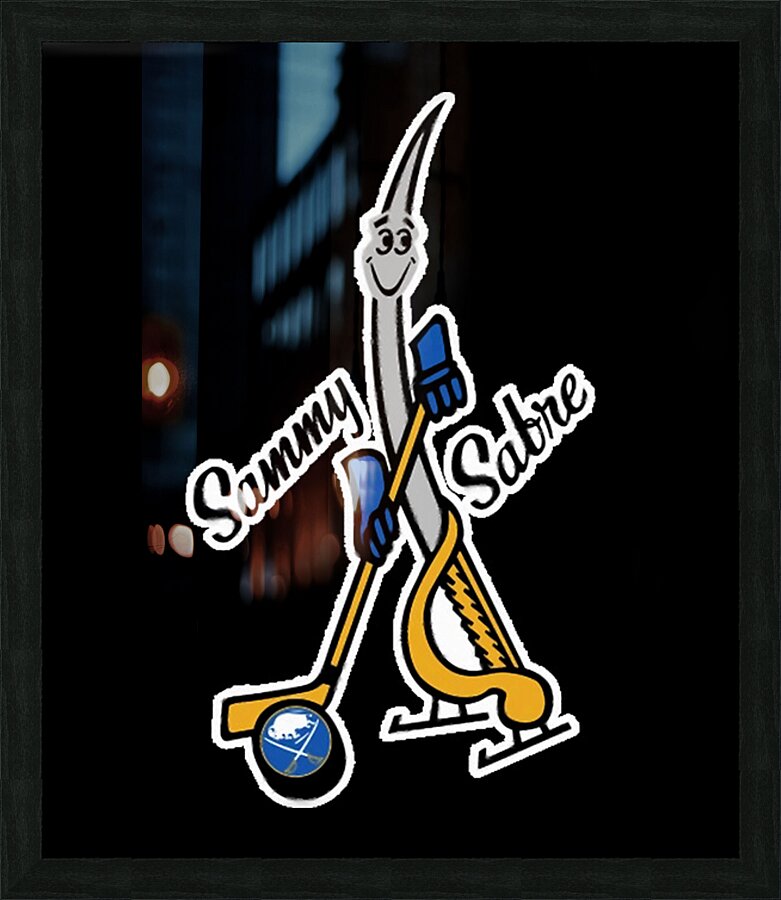 Sammy Sabre Picture Frame print
