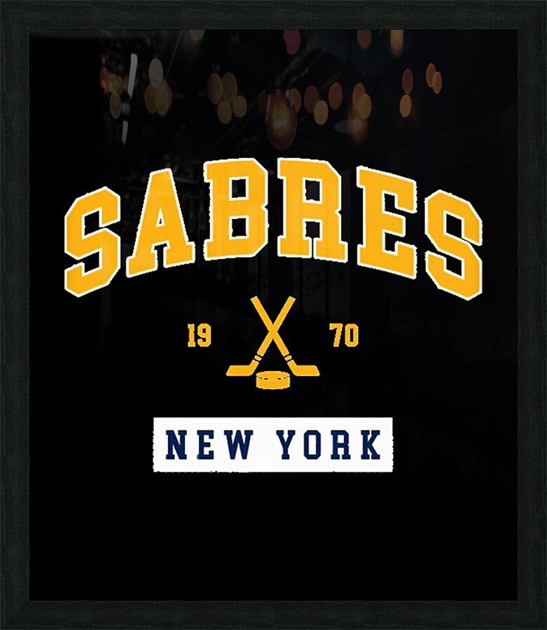 The Sabres Picture Frame print
