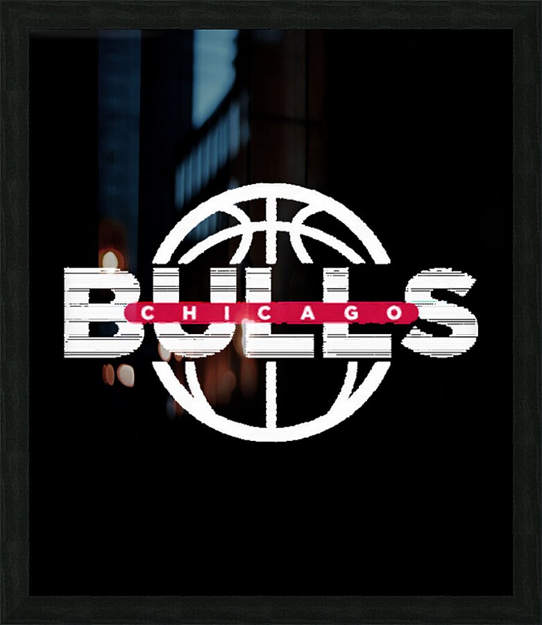 Chicago Bulls Picture Frame print