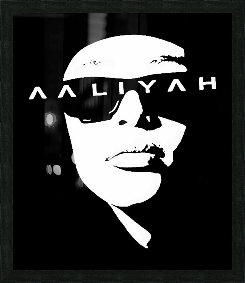 AALIYAH Picture Frame print