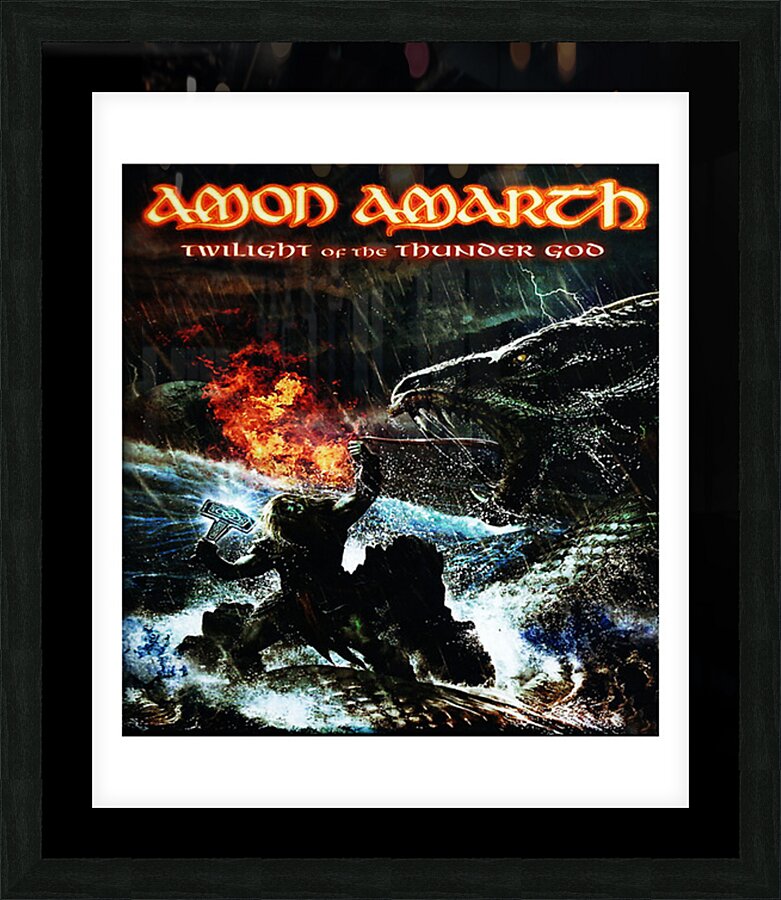 Amon Amarth 1 Picture Frame print